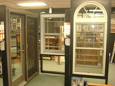 windows display at Suburban Building Center in St. Marys PA 15857